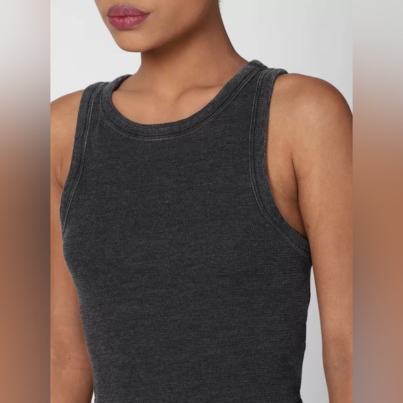NWT Forever 21 Black Dark Gray Black Tank Top Women’s Size Small - Picture 1 of 8